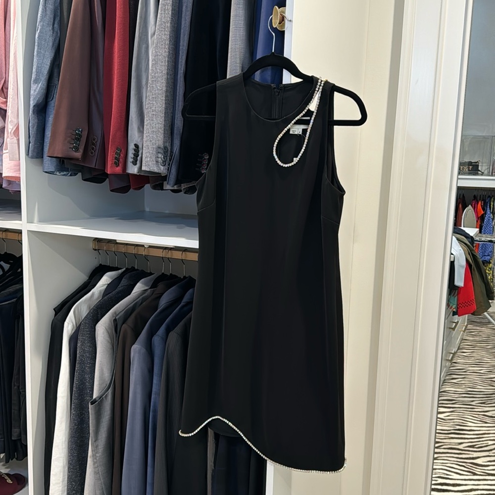 Sachin and Babi black cocktail dress